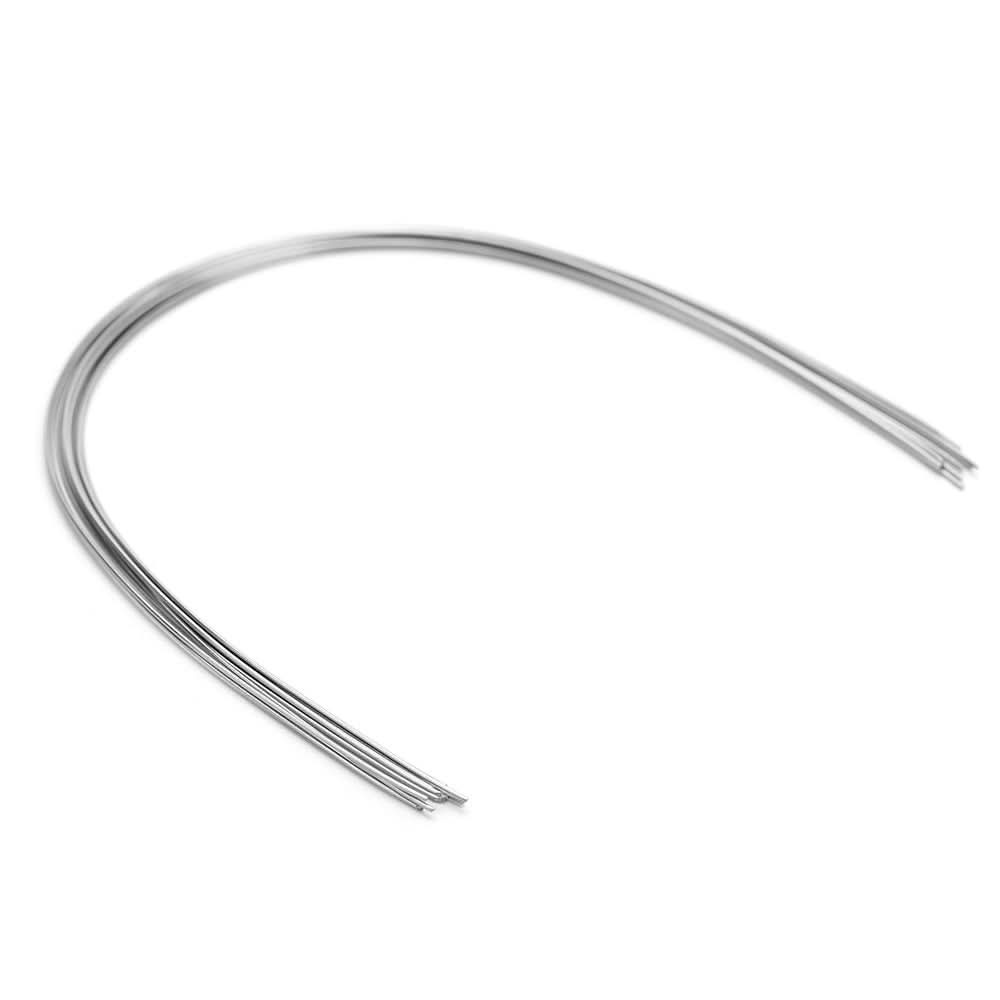 Orthodontic Archwire Stainless Steel Round Natural 0.012-0.020 Upper/Lower 10pcs/Pack - pairaydental.com