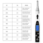 LED Wireless Endodontic Motor Handpiece With 16:1 Contra Angle 9 Modes - pairaydental.com