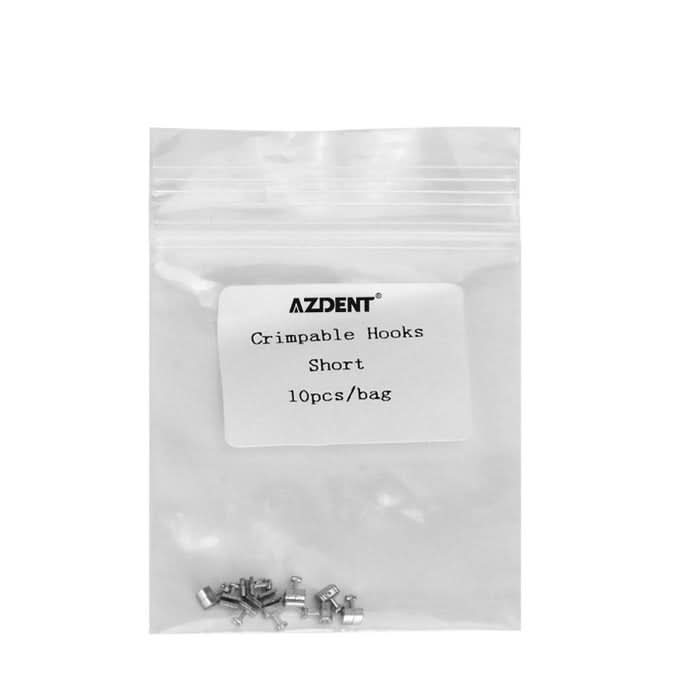 Dental Crimpable Hooks Short/Long 10pcs/Bag - pairaydental.com