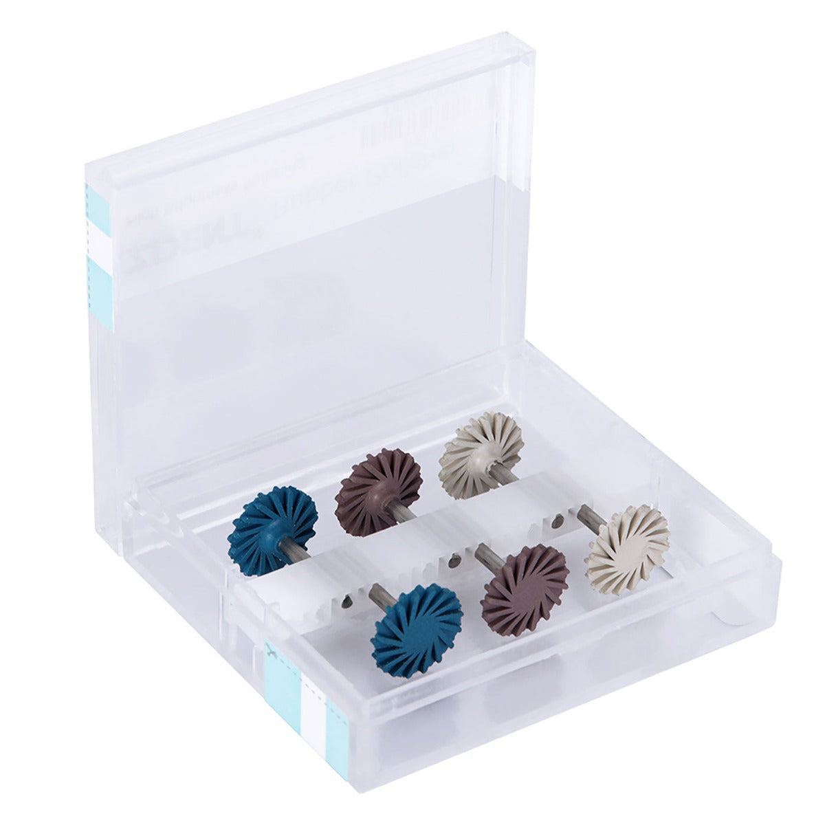 Dental Polishing Kit Composite Ceramic Zircon Rubber Wheel 6pcs/Kit - pairaydental.com