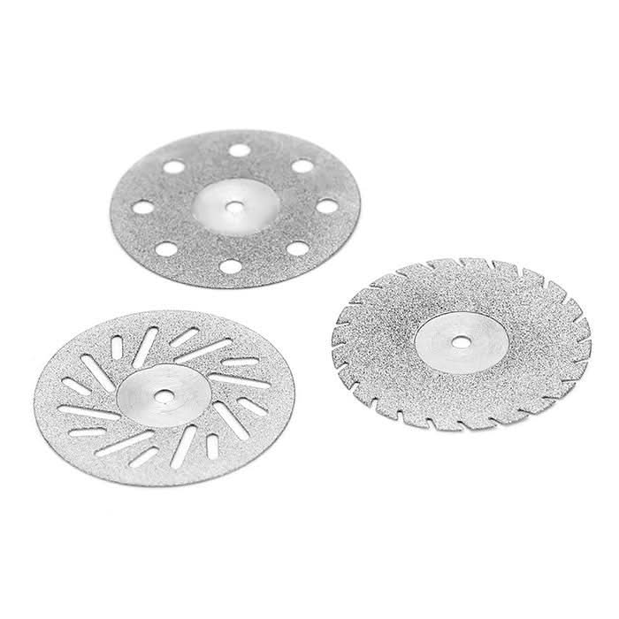 Dental Lab Diamond Disc Cutting Double Side Polishing Disk 11 Models - pairaydental.com