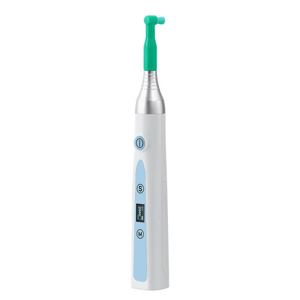 Cordless Hygiene Prophy Handpiece 360° Rotating 6 Prophy Angles & 2 Nose Cones - pairaydental.com