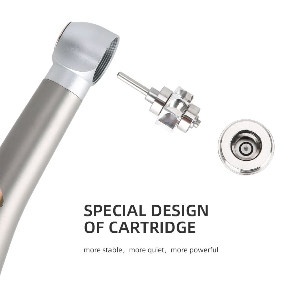 LED High Speed Handpiece 2/4 Hole Ceramic Bearing Single Water Spray - pairaydental.com