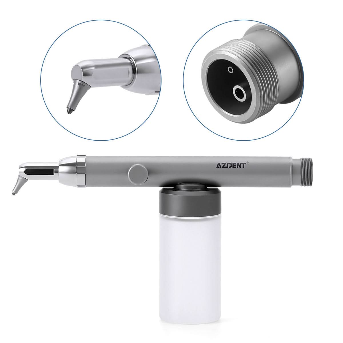 Dental Aluminum Oxide Micro Blaster Air Abrasion Systems with Water 2/4Hole - pairaydental.com