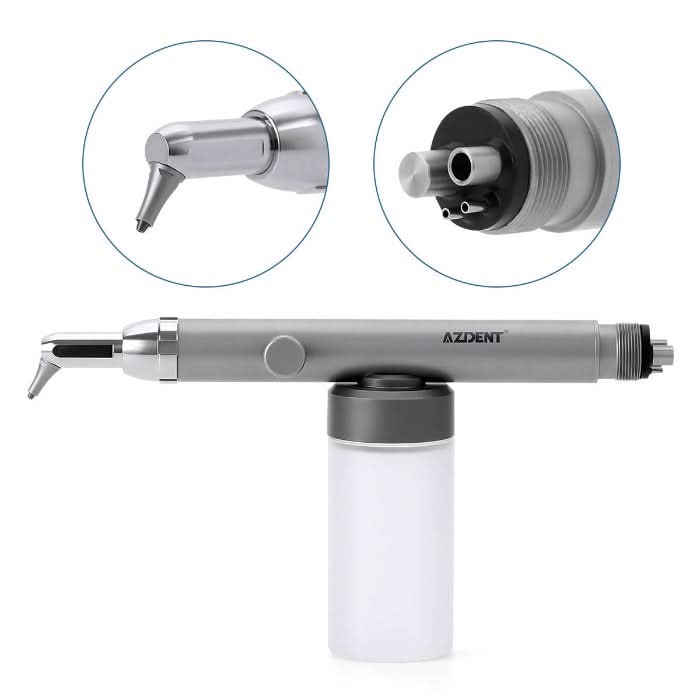 Dental Aluminum Oxide Micro Blaster Air Abrasion Systems with Water 4Hole - pairaydental.com