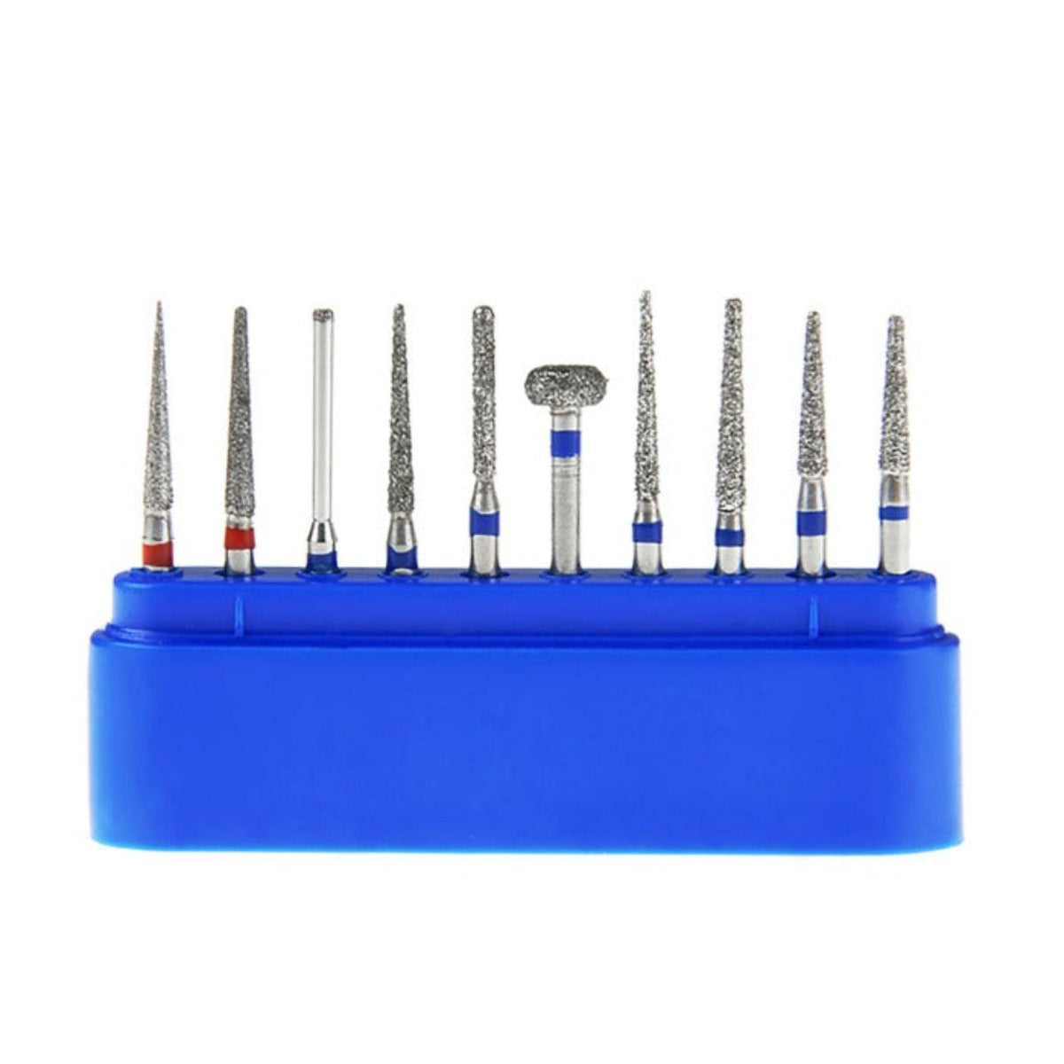 Dental Diamond Burs FG-101 For Crown Preparation Anterior Teeth Kit 10pcs/Kit - pairaydental.com