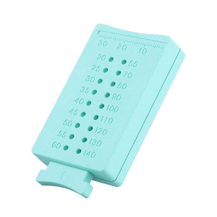 Dental Gutta Percha Cutter Endo Measuring Ruler Span Scale - pairaydental.com