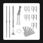 1:1 Interproximal Reciprocating Contra Angle Handpiece+10pcs Strips Kit - pairaydental.com