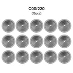 Dental Lab Diamond Disc Cutting Double Side Polishing Disk 11 Models - pairaydental.com