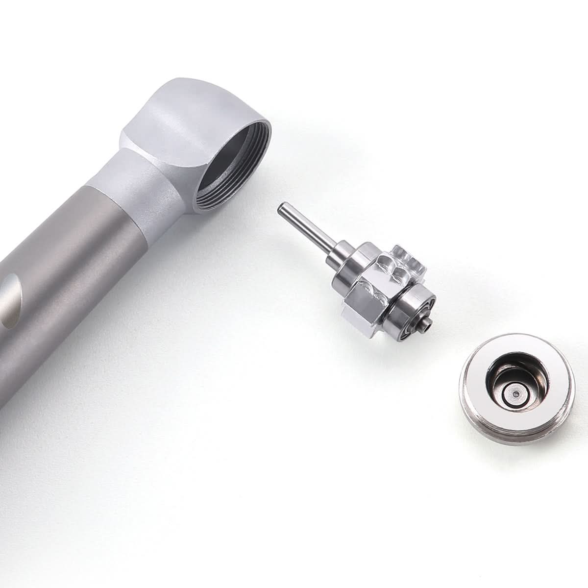 Dental LED High Speed Handpiece 2/4 Hole Four Water Spray Push Button - pairaydental.com