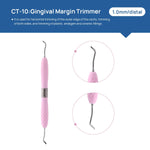 Restoration Instruments Enamel Chisel Set 6 Models Colors - pairaydental.com