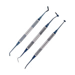 Dental Composite Resin Filling Spatula Tools Blue 6pcs/Kit - pairaydental.com