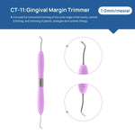 Restoration Instruments Enamel Chisel Set 6 Models Colors - pairaydental.com
