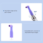 Cordless 360° Rotating Hygiene Prophy Handpiece 3 Speed Settings & 2 Prophy Angles - pairaydentall.com
