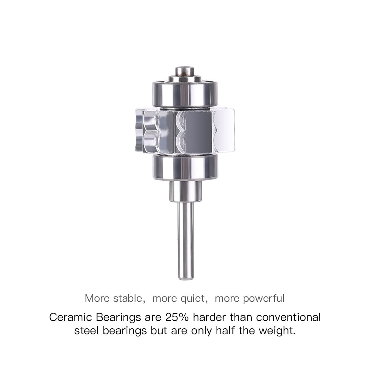 Dental LED High Speed Handpiece 2/4 Hole Four Water Spray Push Button - pairaydental.com