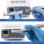 4 Hole LED Brushless Electric Micro Motor 1:1/1:5/16:1 Internal Spray 3 Memory Mode Integrated Handpiece Tube - pairaydental.com