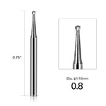 Dental Carbide Bur Round FG #1 10pcs/Box - pairaydental.com
