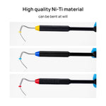 Dental Endo Hand Plugger Niti Tip Fill Instrument #0 #1 #2 - pairaydental.com