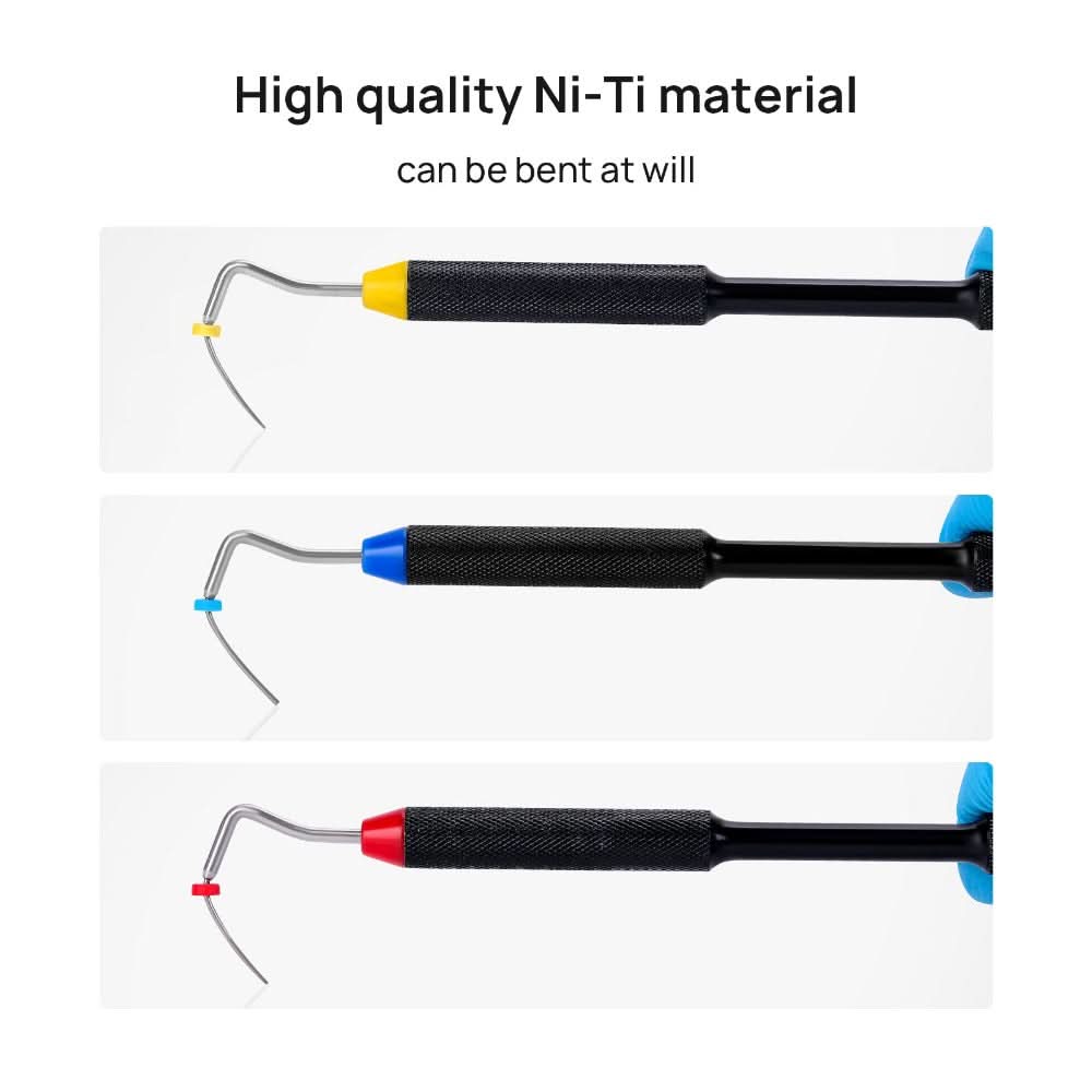 Dental Endo Hand Plugger Niti Tip Fill Instrument #0 #1 #2 - pairaydental.com
