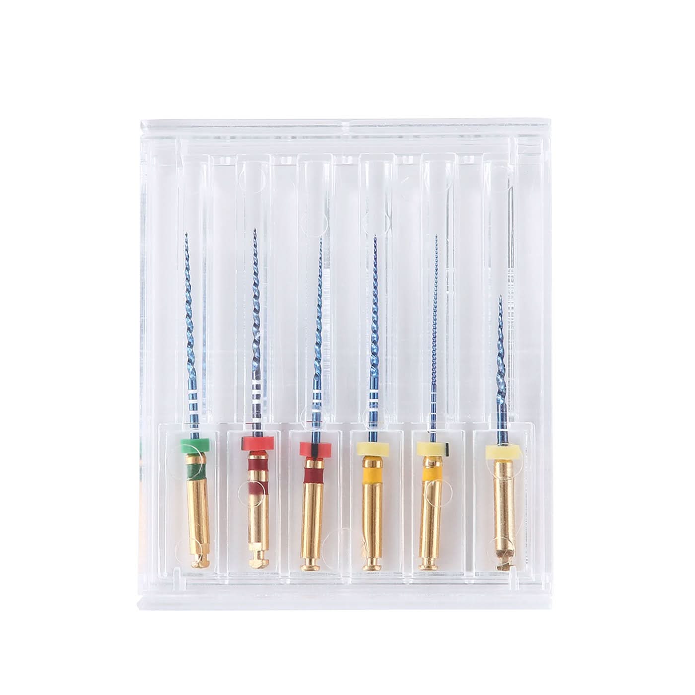 Endo NiTi Rotary Files Engine Use 25mm Assorted 6pcs/Pack - pairaydental.com