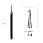 Dental Carbide Bur Round FG #2 10pcs/Box - pairaydental.com