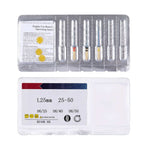 Endo Reciprocating Niti Rotary Engine Files Heat Activated 25mm Assorted 25-50# 3pcs/Pk - pairaydental.com