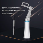 1:1 Interproximal Reciprocating Contra Angle Handpiece+10pcs Strips Kit - pairaydental.com