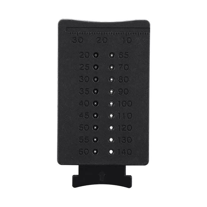 Dental Gutta Percha Cutter Endo Measuring Ruler Span Scale - pairaydental.com