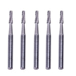 Dental Carbide Bur Flat End Taper Fissure Crosscut FG #701 10pcs/Box - pairaydental.com