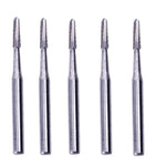 Dental Carbide Bur Straight Round End Crosscut Fissure FG #1557 10pcs/Box - pairaydental.com