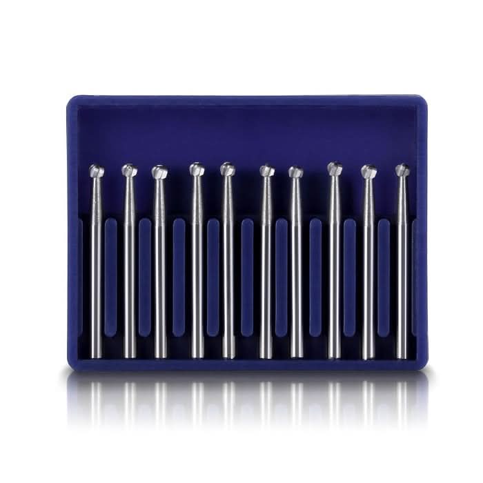 Dental Carbide Bur Round FG #5 10pcs/Box - pairaydental.com