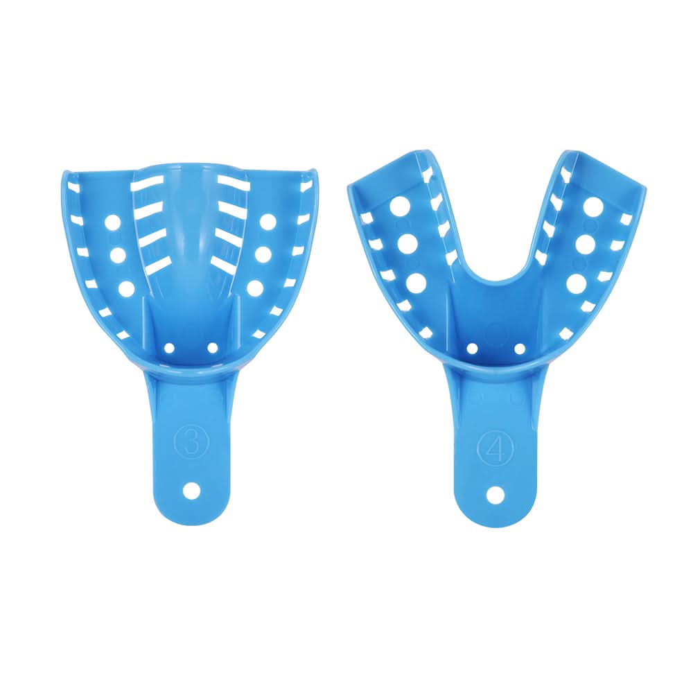 Dental Impression Plastic Trays Autoclavable 10pcs/Kit - pairaydental.com