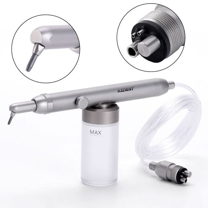 Dental Aluminum Oxide Air Abrasion Systems Microetcher Sandblasting Prophy Gun 4 Hole - pairaydental.com