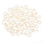 Orthodontic 5.0 OZ Rubber Bands Latex Braces Force 5 Sizes 5000pcs/Box - pairaydental.com