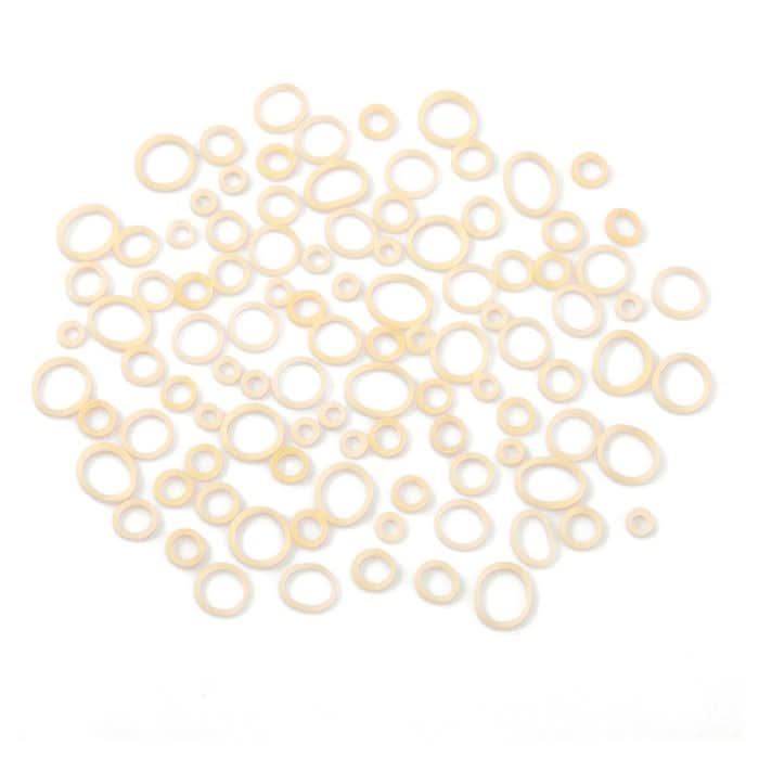 5000pcs Orthodontic Rubber Bands Intra Oral Elastics 3.5/5.0/6.5oz Full Size - pairaydental.com