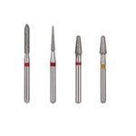 Dental Diamond Bur FG CR Series Full Size Round End Cone 5pcs/Pack - pairaydental.com
