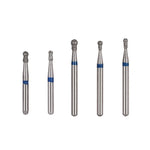 Diamond Bur FG BC Series Round with Collar Full Size 5pcs/Pack - pairaydental.com