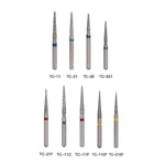 Dental Diamond Bur TC Series Needle Full Size 5pcs/Pack - pairaydental.com