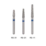 Dental Diamond Bur RS Series Rounded Shoulder Full Size 5pcs/Pack - pairaydental.com