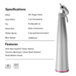 1:4.2 Electric Contra Angle Handpiece 45 Degree Fiber Optic External Water - pairaydental.com
