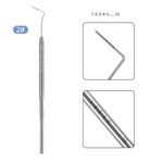 Dental Probe Graduated Periodontal Explorers Instruments #1-#8 - pairaydental.com