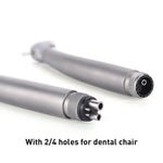 Dental LED High Speed Handpiece 2/4 Hole Four Water Spray Push Button - pairaydental.com