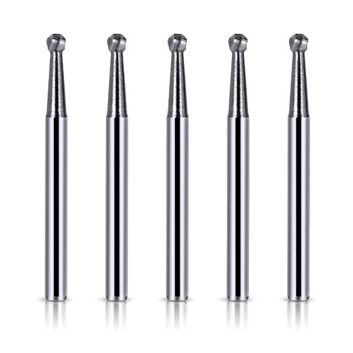 Dental Carbide Bur Round FG #5 10pcs/Box - pairaydental.com
