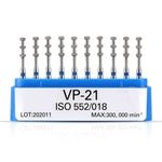 Dental FG Diamond Burs VP-21 Depth Marking 10pcs/Box - pairaydental.com