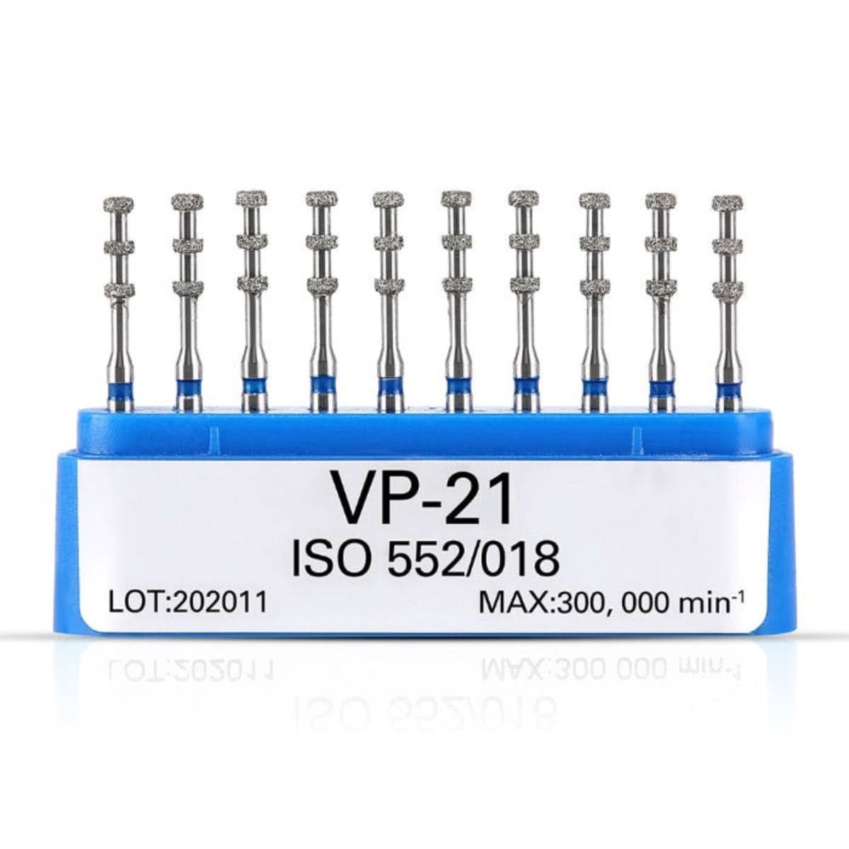 Dental FG Diamond Burs VP-21 Depth Marking 10pcs/Box - pairaydental.com