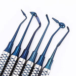 Dental Composite Resin Filling Spatula Tools Blue 6pcs/Kit - pairaydental.com