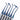 Dental Composite Resin Filling Spatula Tools Blue 6pcs/Kit - pairaydental.com