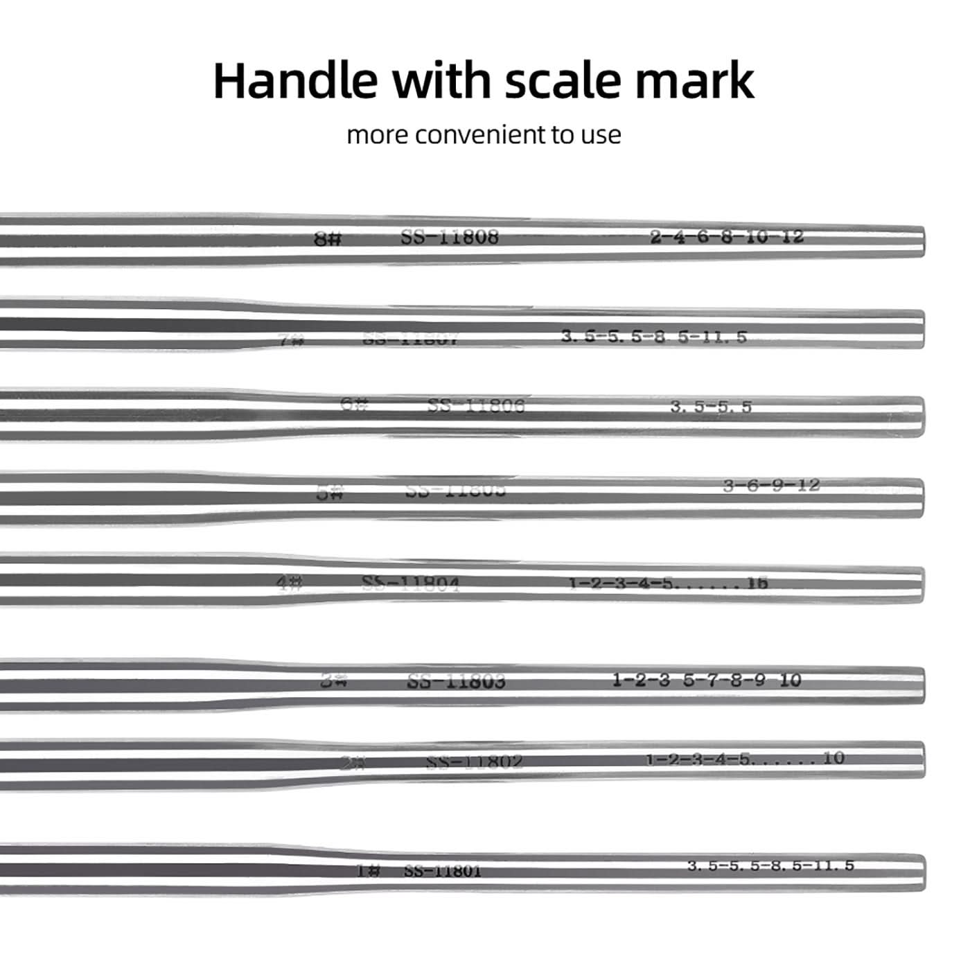 Dental Probe Graduated Periodontal Probe Scale Probe