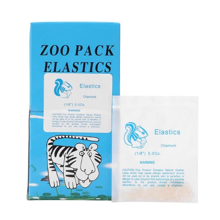 5000pcs Orthodontic Rubber Bands Intra Oral Elastics 3.5/5.0/6.5oz Full Size - pairaydental.com