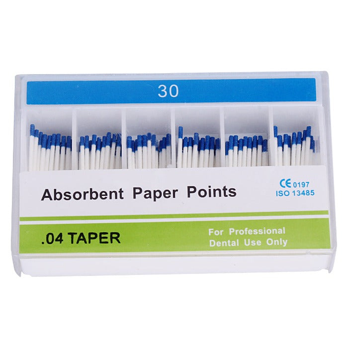 Absorbent Paper Points 0.04 Taper 30# 100pcs/Pk - pairaydental.com